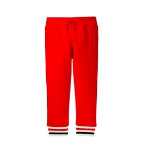 NWT Janie and Jack Red Striped Cuff Jogger size 4 Toddler